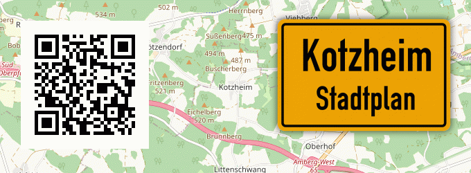 Stadtplan Kotzheim