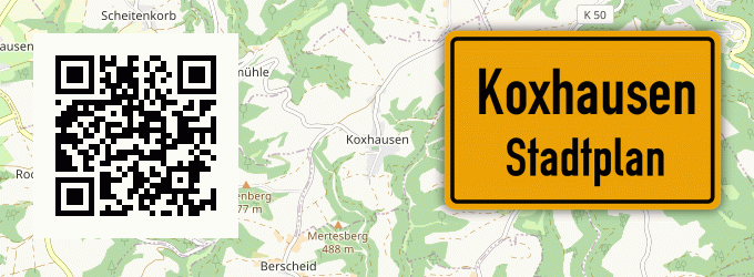 Stadtplan Koxhausen