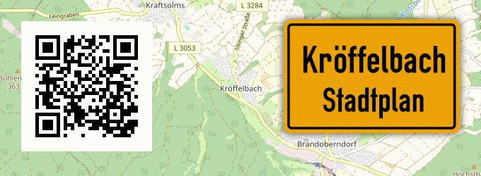 Stadtplan Kröffelbach