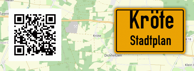 Stadtplan Kröte