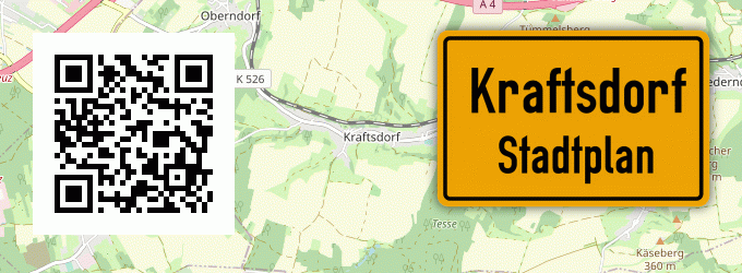 Stadtplan Kraftsdorf