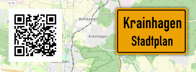 Stadtplan Krainhagen