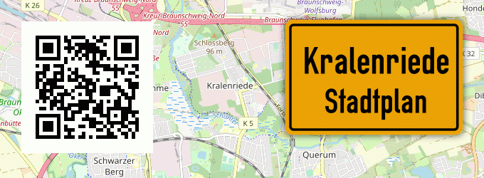 Stadtplan Kralenriede