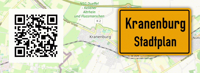Stadtplan Kranenburg