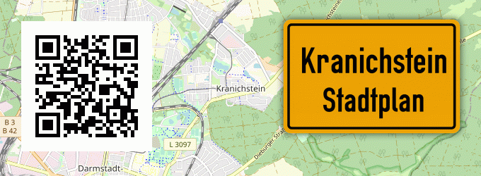 Stadtplan Kranichstein