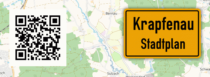 Stadtplan Krapfenau
