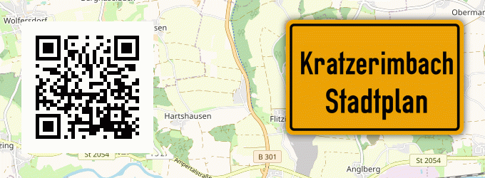 Stadtplan Kratzerimbach