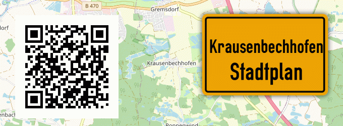 Stadtplan Krausenbechhofen