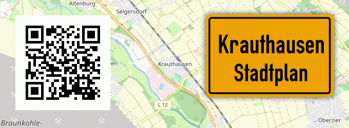 Stadtplan Krauthausen