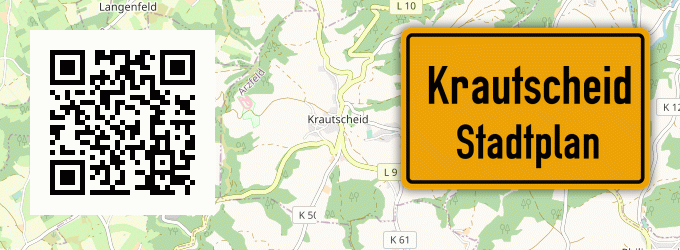 Stadtplan Krautscheid, Westerwald