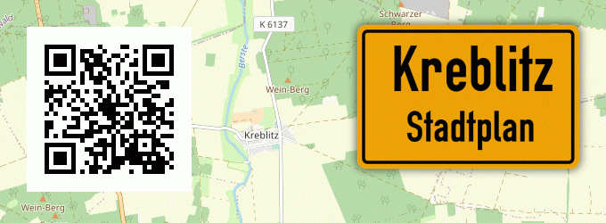 Stadtplan Kreblitz