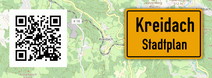 Stadtplan Kreidach