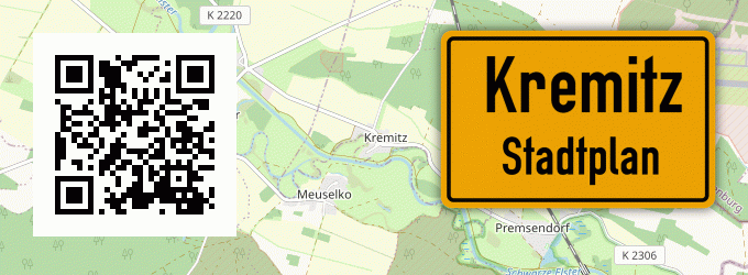 Stadtplan Kremitz