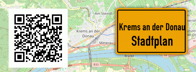 Stadtplan Krems an der Donau