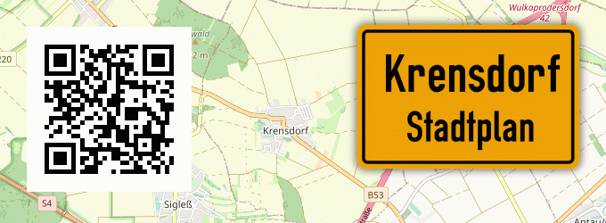 Stadtplan Krensdorf