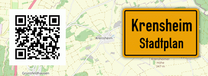 Stadtplan Krensheim