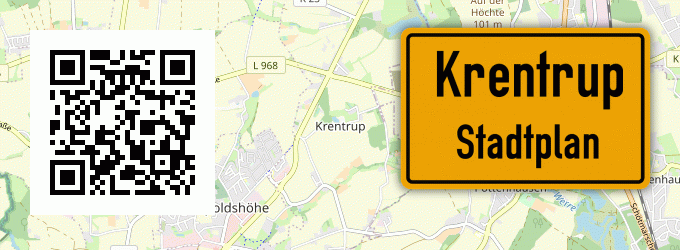 Stadtplan Krentrup