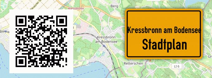 Stadtplan Kressbronn am Bodensee