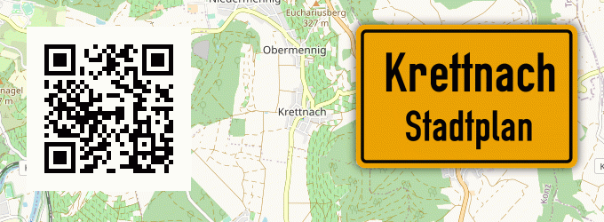 Stadtplan Krettnach
