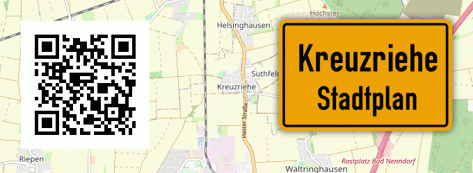 Stadtplan Kreuzriehe