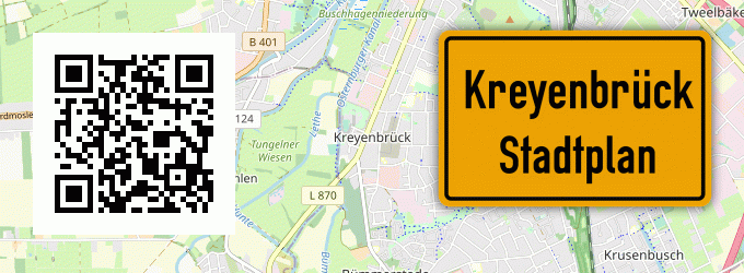 Stadtplan Kreyenbrück