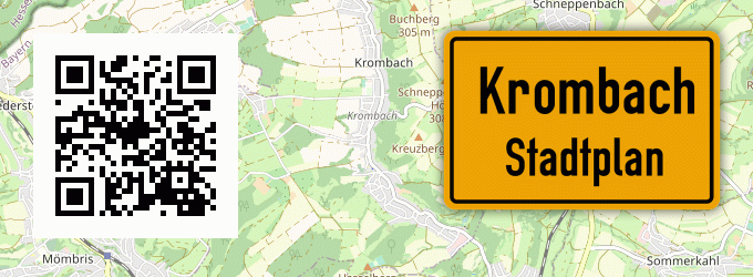Stadtplan Krombach, Westfalen