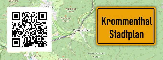 Stadtplan Krommenthal