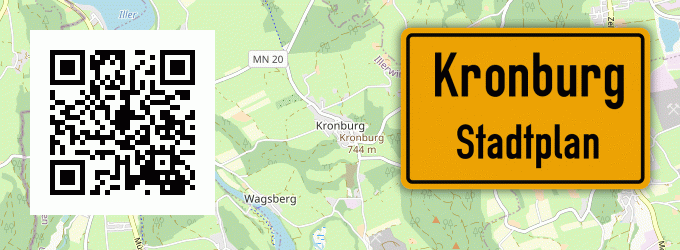 Stadtplan Kronburg
