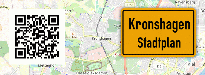 Stadtplan Kronshagen