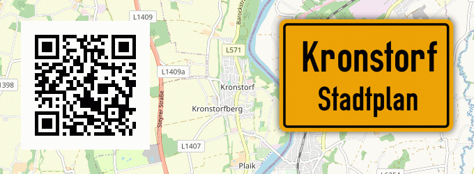 Stadtplan Kronstorf