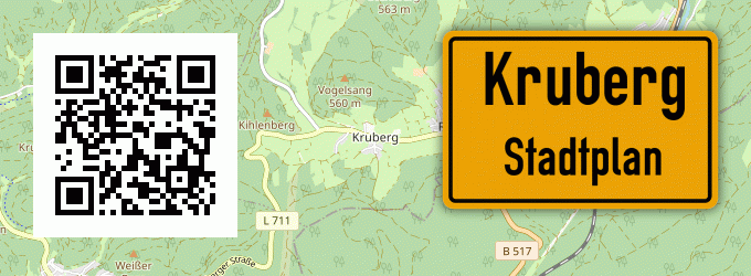 Stadtplan Kruberg