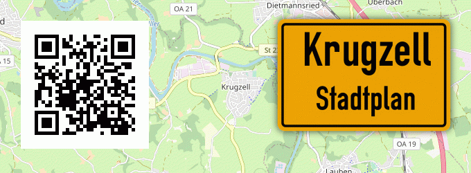 Stadtplan Krugzell