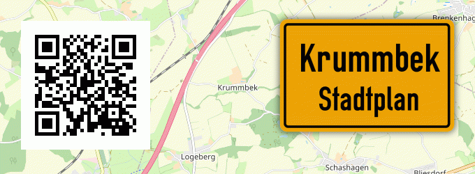 Stadtplan Krummbek