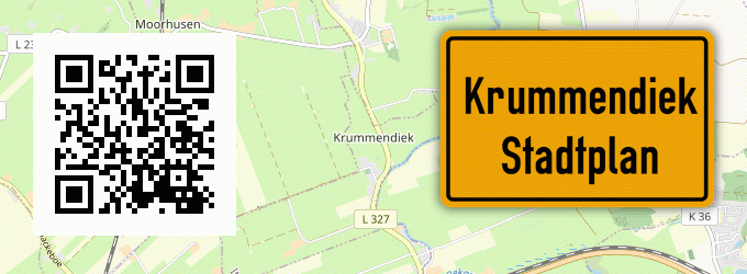 Stadtplan Krummendiek