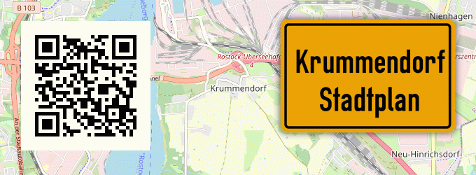 Stadtplan Krummendorf