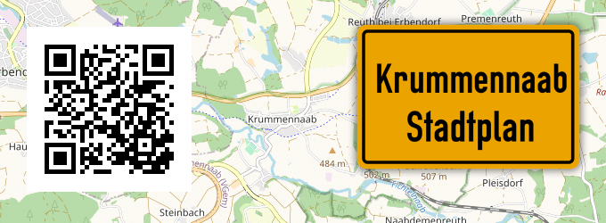 Stadtplan Krummennaab