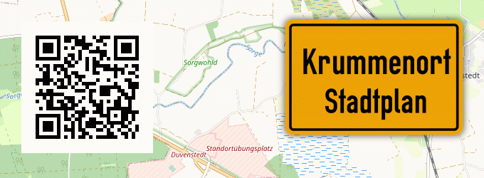 Stadtplan Krummenort