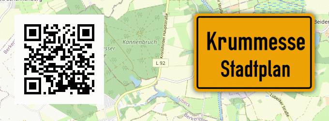 Stadtplan Krummesse