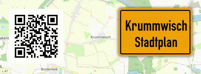 Stadtplan Krummwisch
