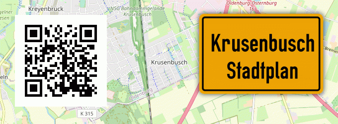 Stadtplan Krusenbusch