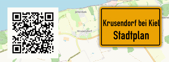Stadtplan Krusendorf bei Kiel