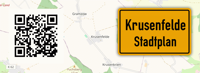 Stadtplan Krusenfelde