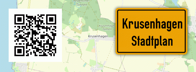 Stadtplan Krusenhagen