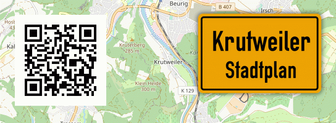 Stadtplan Krutweiler
