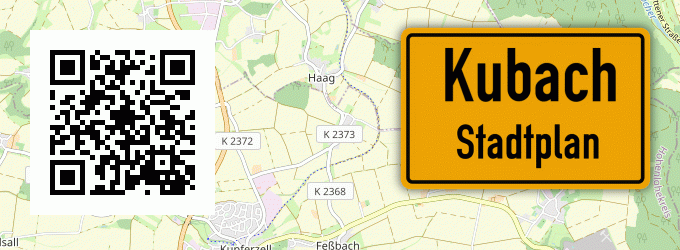 Stadtplan Kubach