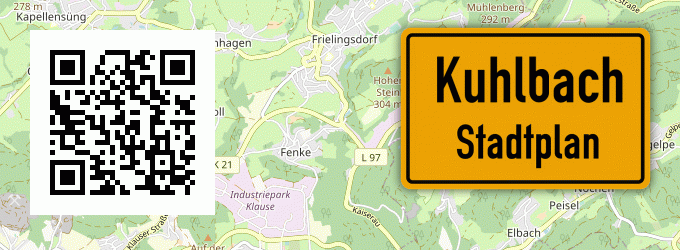 Stadtplan Kuhlbach