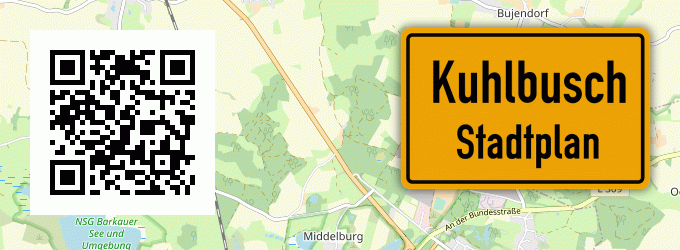 Stadtplan Kuhlbusch