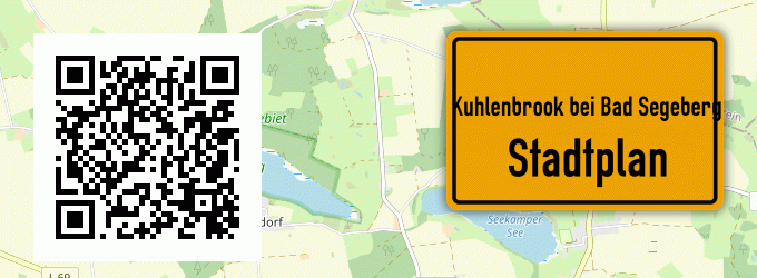 Stadtplan Kuhlenbrook bei Bad Segeberg