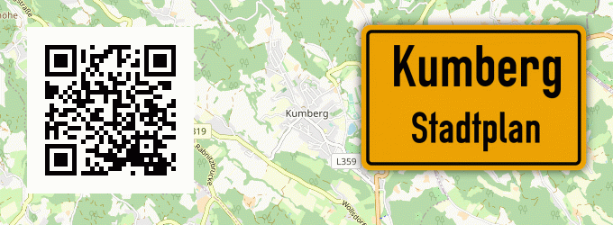 Stadtplan Kumberg