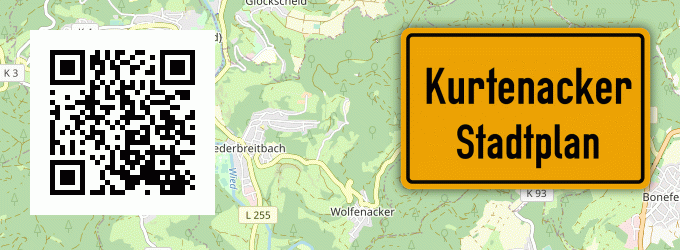 Stadtplan Kurtenacker